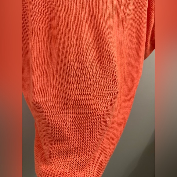🆕 Reitmans | Coral Pink Oversized Short Sleeve Knit Top NWOT - Picture 5 of 8